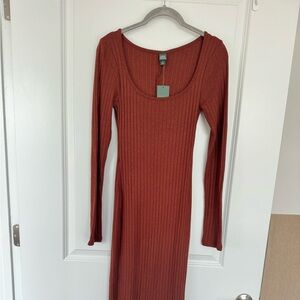 NWT Long Sleeve Sweater Dress